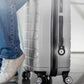 4Pcs AirTag Protective Cases with Keychain for Luggage