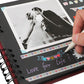 29x21.5CM DIY Photo Album 80 Pages Black Scrapbook Set