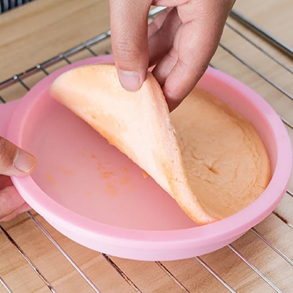 6-Inch Silicone Round Cake Pan Baking Mold