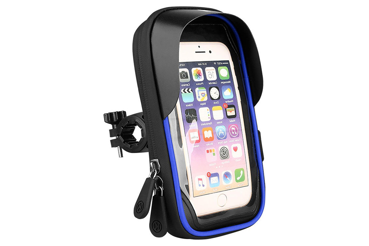 Waterproof Bike Phone Holder Fully Enclosed Handlebar Phone Mount