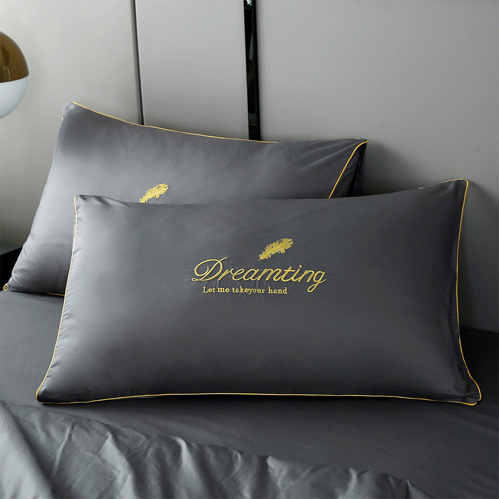 Summer Cool Feeling Quilt Bed Sheets and Pillowcases Set