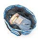 Beach Bag Large Foldable Sandproof Totes Bag With Zipper Beach Shoulder Bag