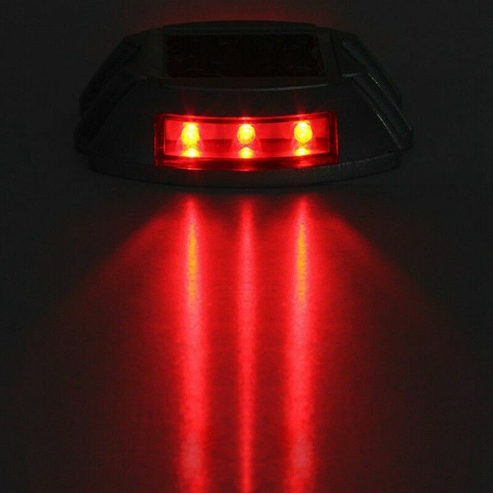 4Pcs Solar LED Pathway Driveway Ground Light
