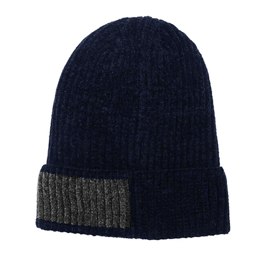 Unisex Winter Knitted Hat Thick Warm Beanie Ski Cap Skull Cap For Guys