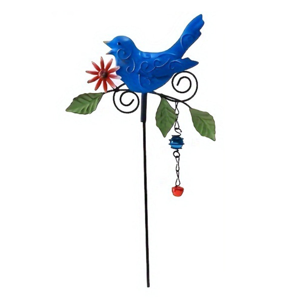 Metal Bird Garden Art Stake