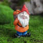 Mini Resin Dwarf Gnome Statue for Table and Garden Ornaments