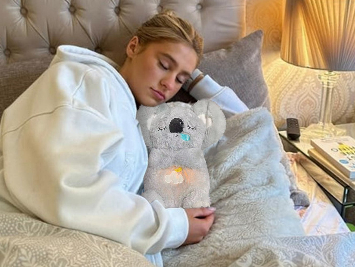Kids Glowing Sleeping Soothing Sound Plush Doll