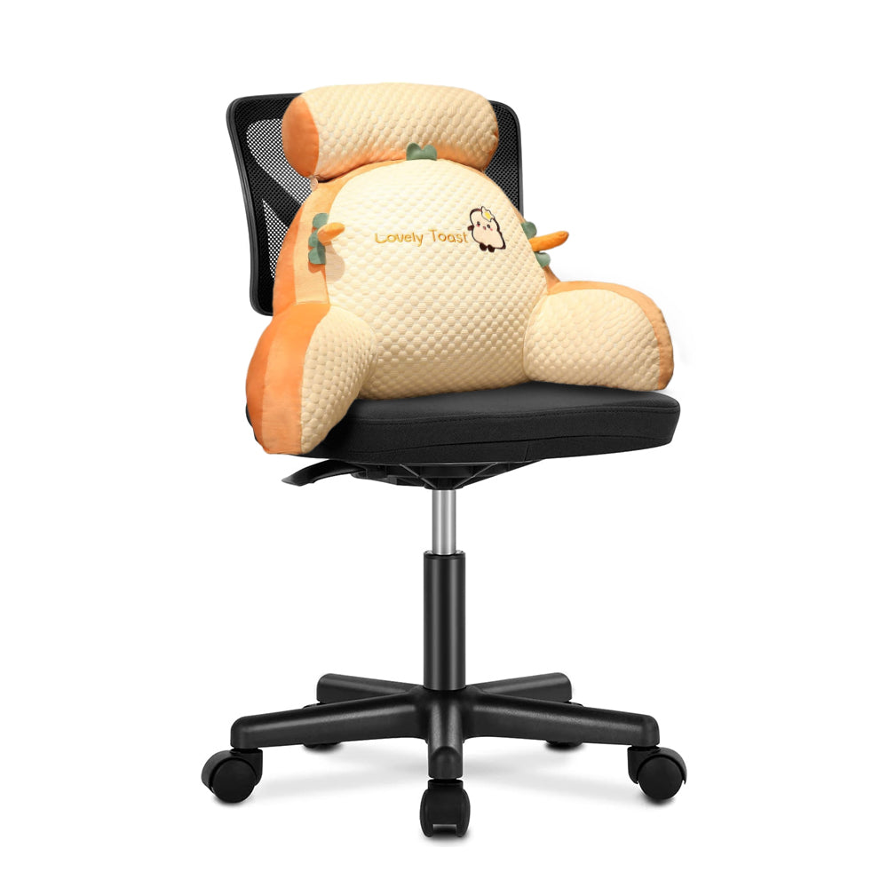 Bed Rest Pillow Neck Lumbar Support Seat Cushion with Arms
