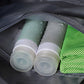 Expandable Travel Duffel Bag Gym Bag with Wet Dry Compartment