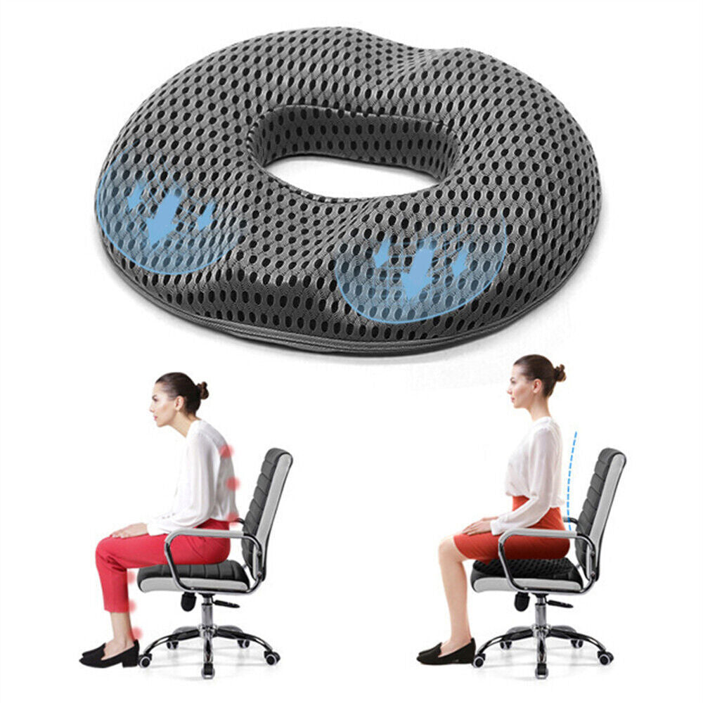 Donut Thick Memory Foam Chairs Seat Cushion