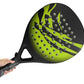 Carbon Fiber Paddle Tennis Racket with EVA Core and Carry Bag for Beach or Court