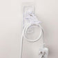 Curtain Rod Brackets Self Adhesive No Drill Transparent Invisible Holders for Curtains Towels