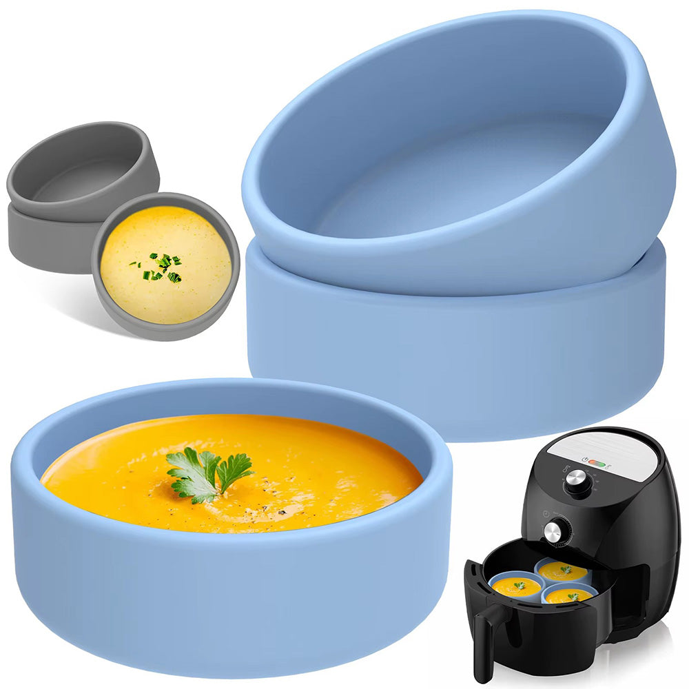 Air Fryer Egg Mould Steam Egg Bowl Muffins Cake Mold Baking Mold