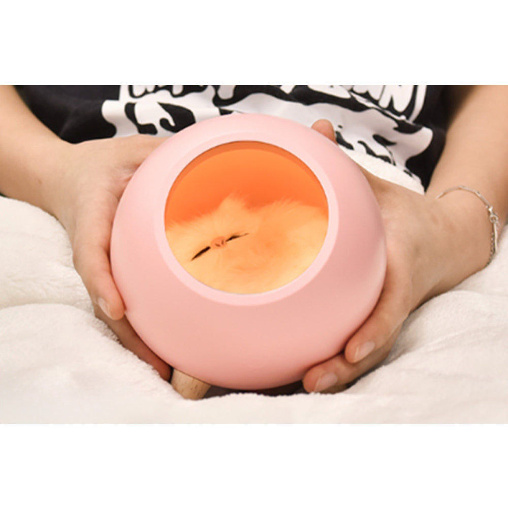 LED Cat Night Light for Bedroom Room Decoration Table Bedside Sleep Lamp
