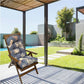 High Back Patio Adirondack Lounge Chair Pad