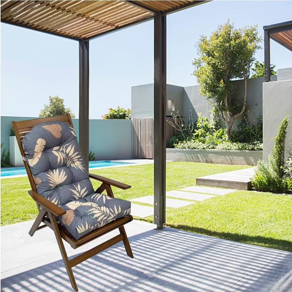 High Back Patio Adirondack Lounge Chair Pad
