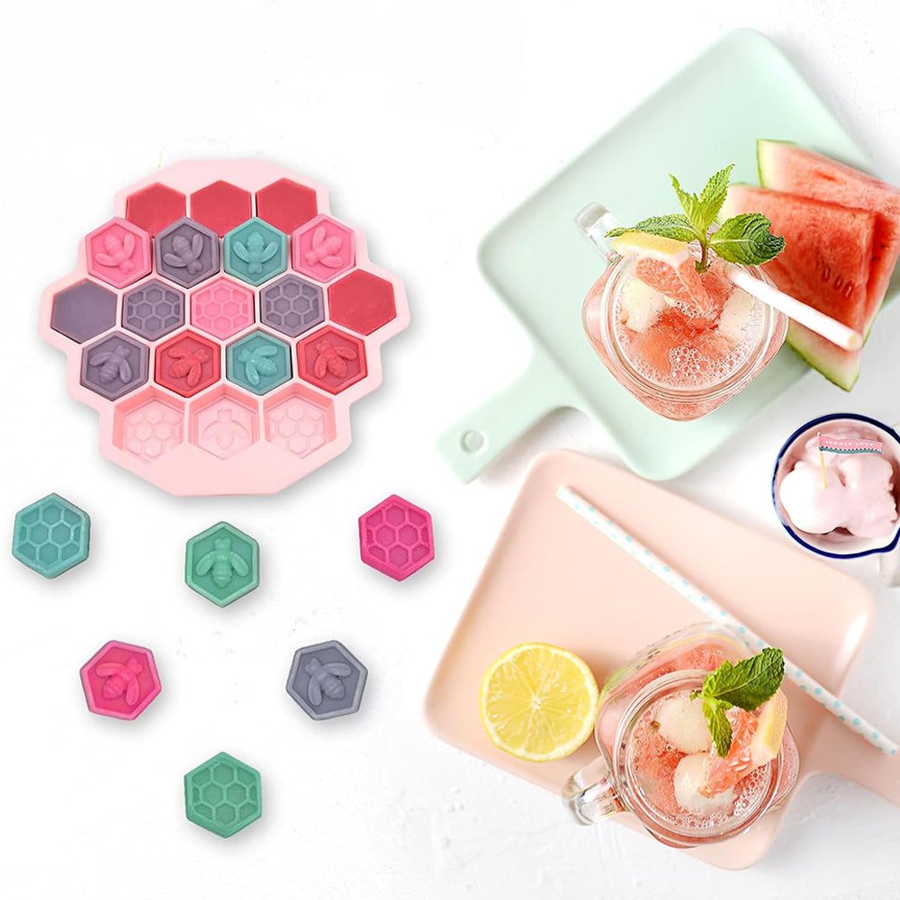 19 Cell Silicone Honeycomb Cake Ice Mould