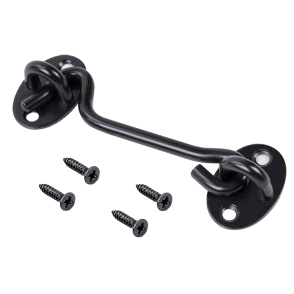 Cabin Hook Eye Brass Gate Hook Window Barn Door Latch Shed Lock Catch Holder