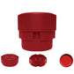 2Pcs Portable Cherry Pitter Corer Tool Labor-Saving Push Down Multiple Cherries Seed Remover