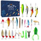 Fishing Advent Calendar Christmas Countdown Calendar Fishing Tackle Lures Gifts