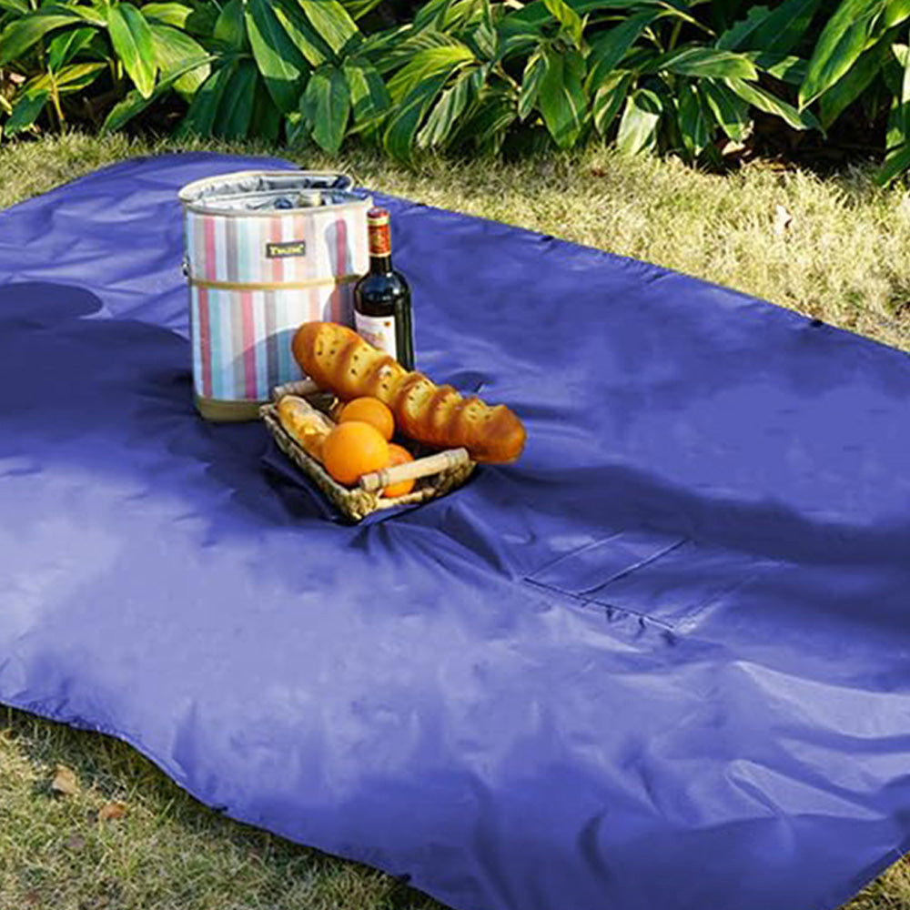 3 in 1 Portable Rain Poncho Waterproof Lightweight Emergency Raincoat with Pocket