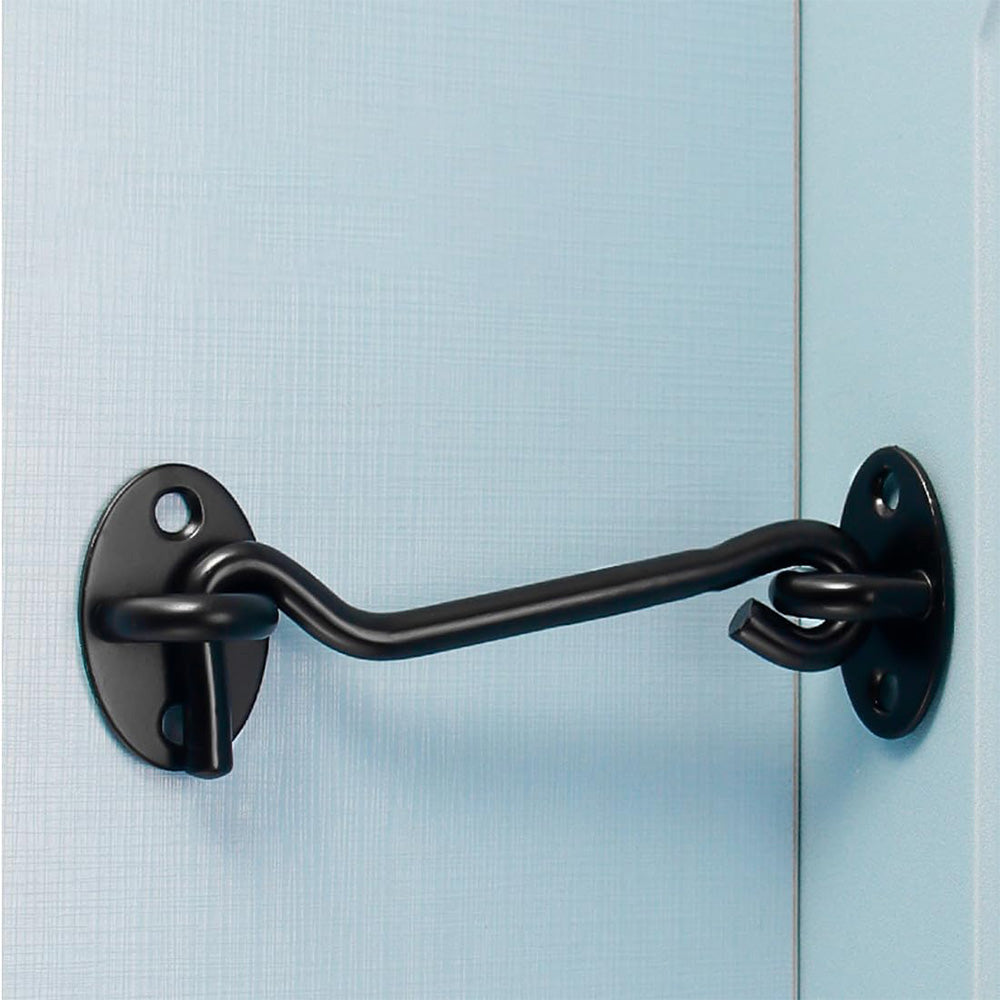 2PCS Stainless Steel Gate Latch Cabin Hook And Eye Latch Lock For Barn Door