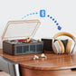 Retro CD Player Multifunctional Music Player with Bluetooth FM Radio for Home Use