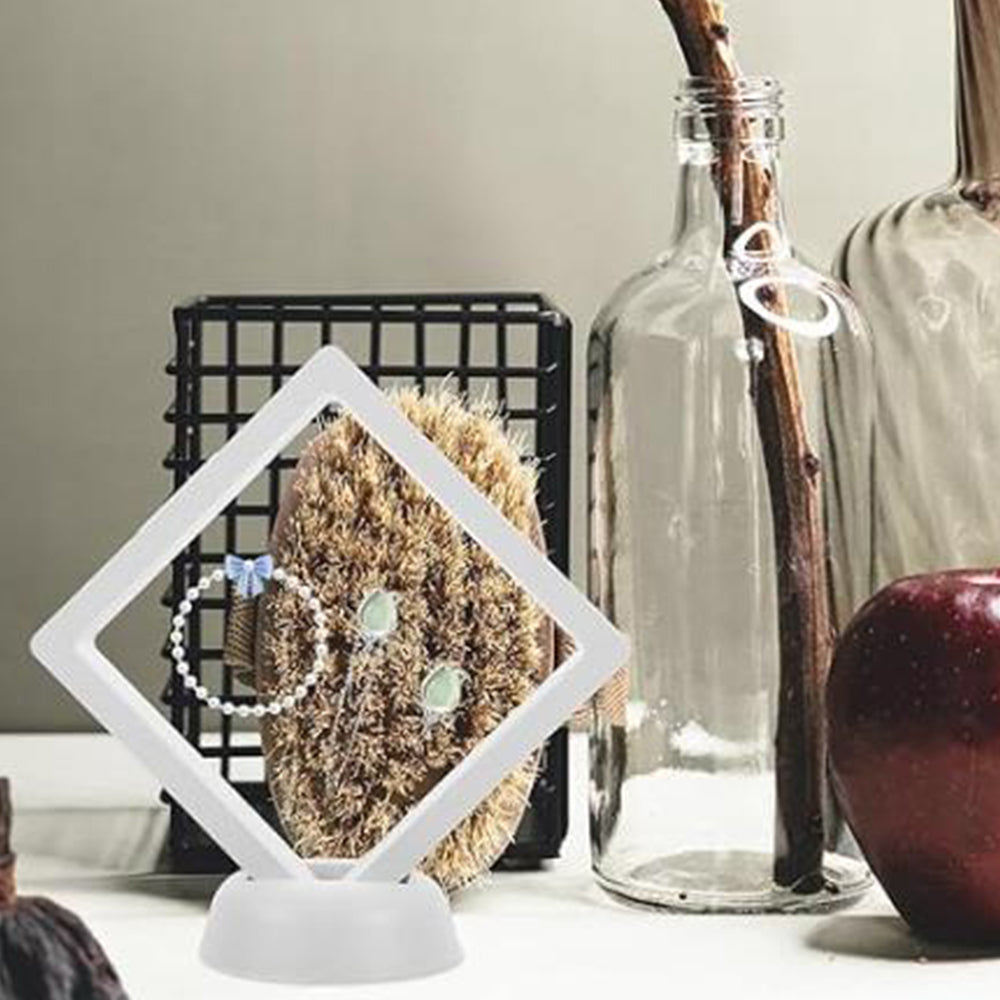 8Pcs 3D Floating Frame Display Cases