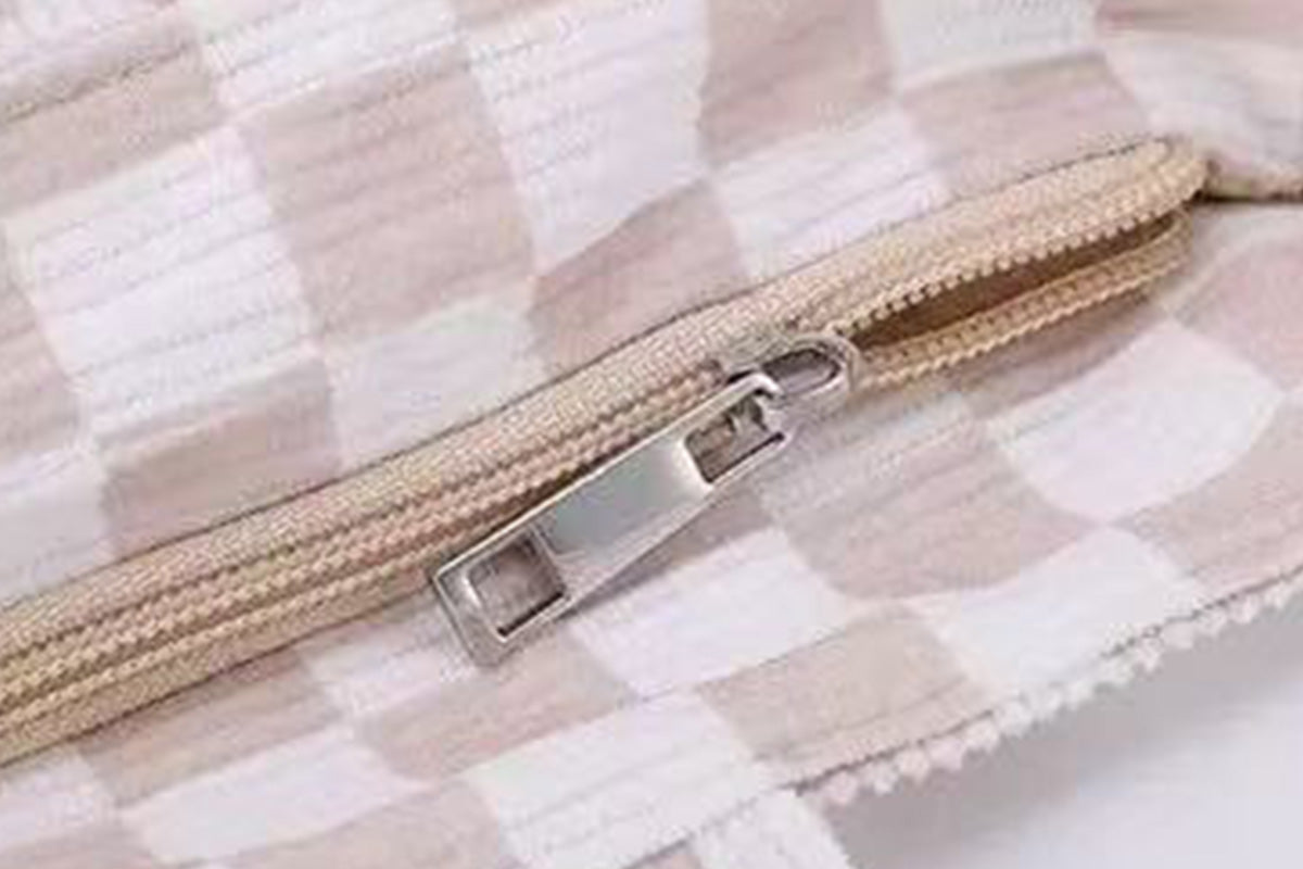 Corduroy Tote Bag with Side Water Bottle Pockets Large Shoulder Bag Casual Handbag