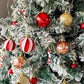 Christmas Ball Ornaments Christmas Tree Decoration-Red and Gold
