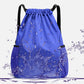Sport Drawstring Backpack With 2 Pockets Large Capacity Basketball Bag