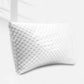 Cooling Shredded Memory Foam Pillows for Side Back Sleepers with Washable Cover-White