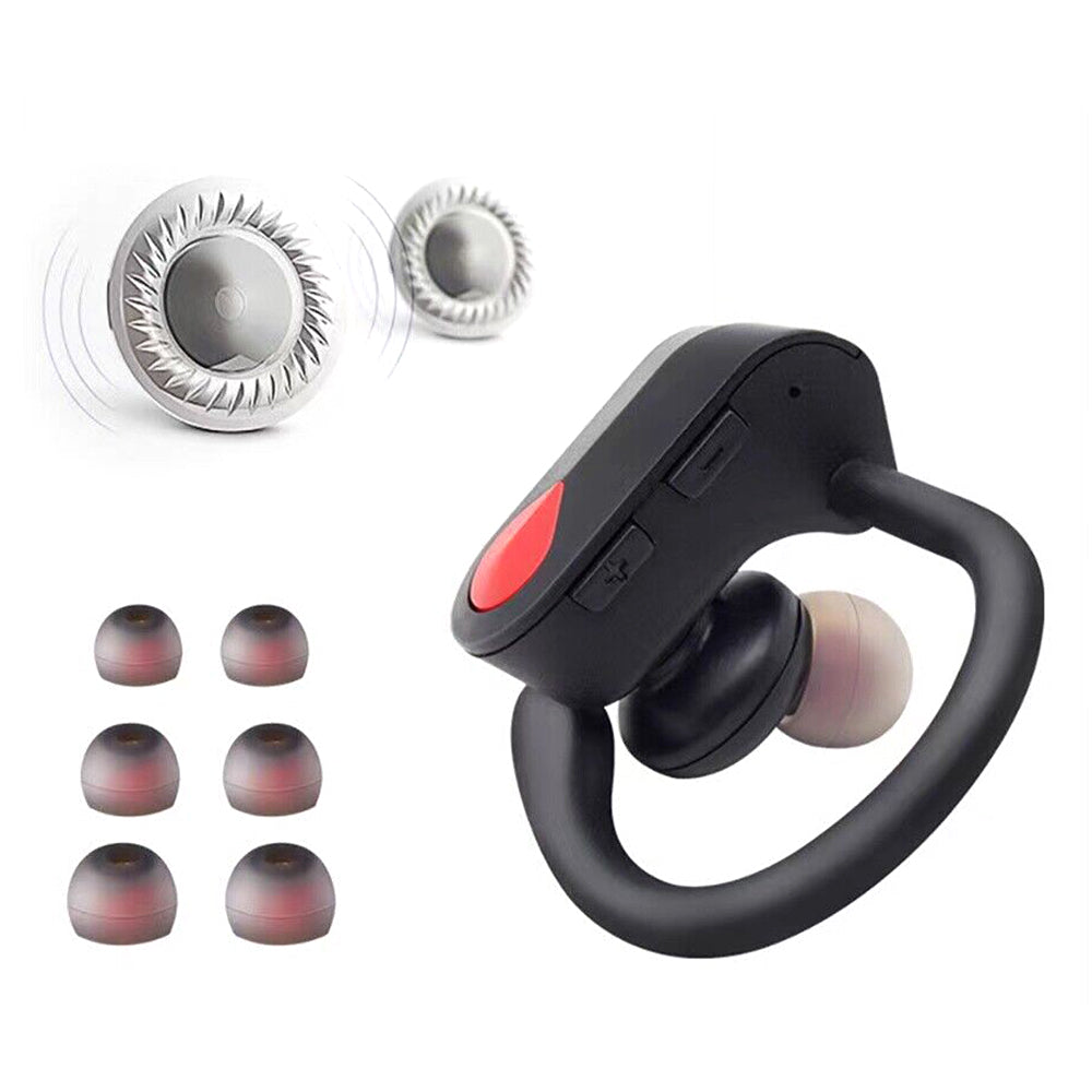 2Pcs Wireless Bluetooth 5.0 Headset Earbuds Stereo Ear Hook