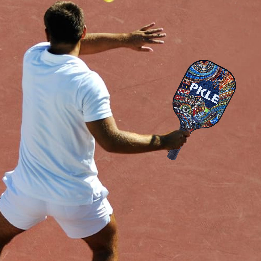 Fiberglass Pickleball Paddles With 4 Balls Pickleball Rackets Set