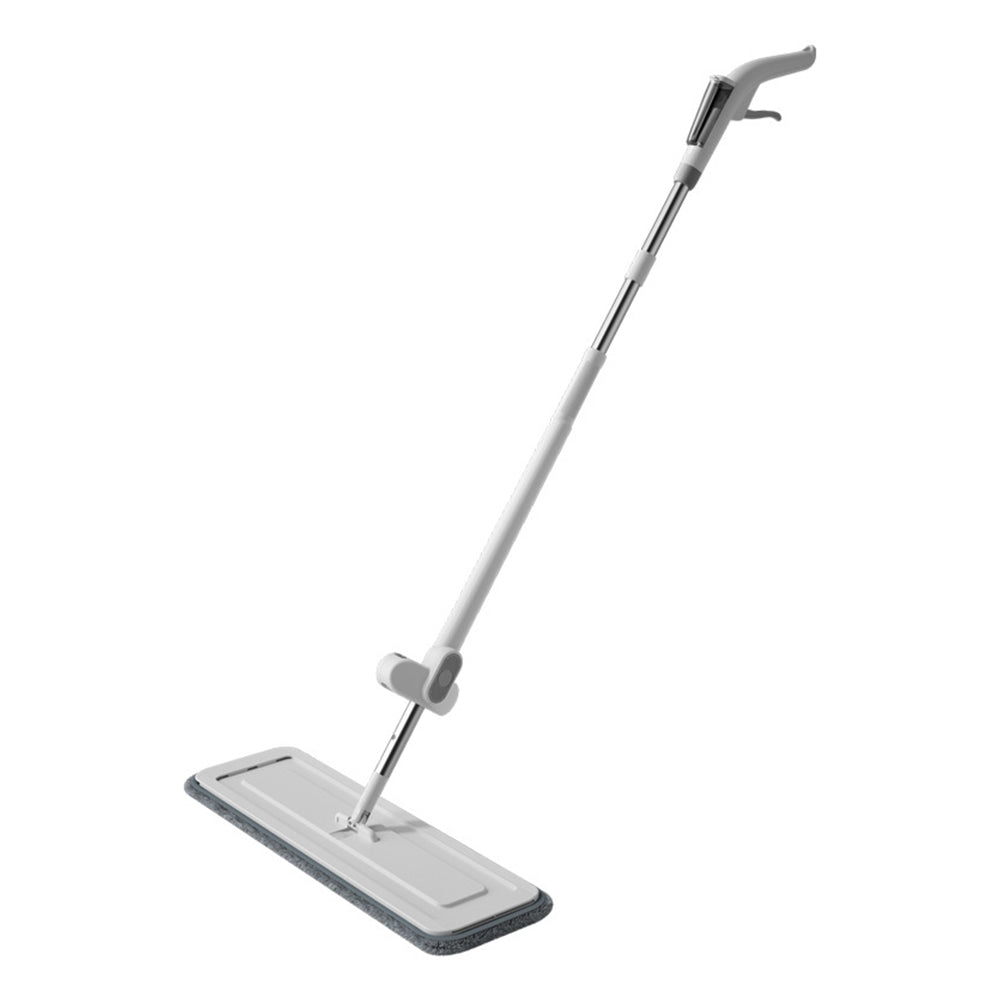 Self Wringing Microfiber Flat Floor Mop with Mite Removal Function and 5 Mop Pad