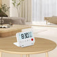 LED Digital Alarm Clock Large Display Desk Clock Foldable