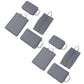 8Pcs Travel Luggage Compression Cubes Storage Bags