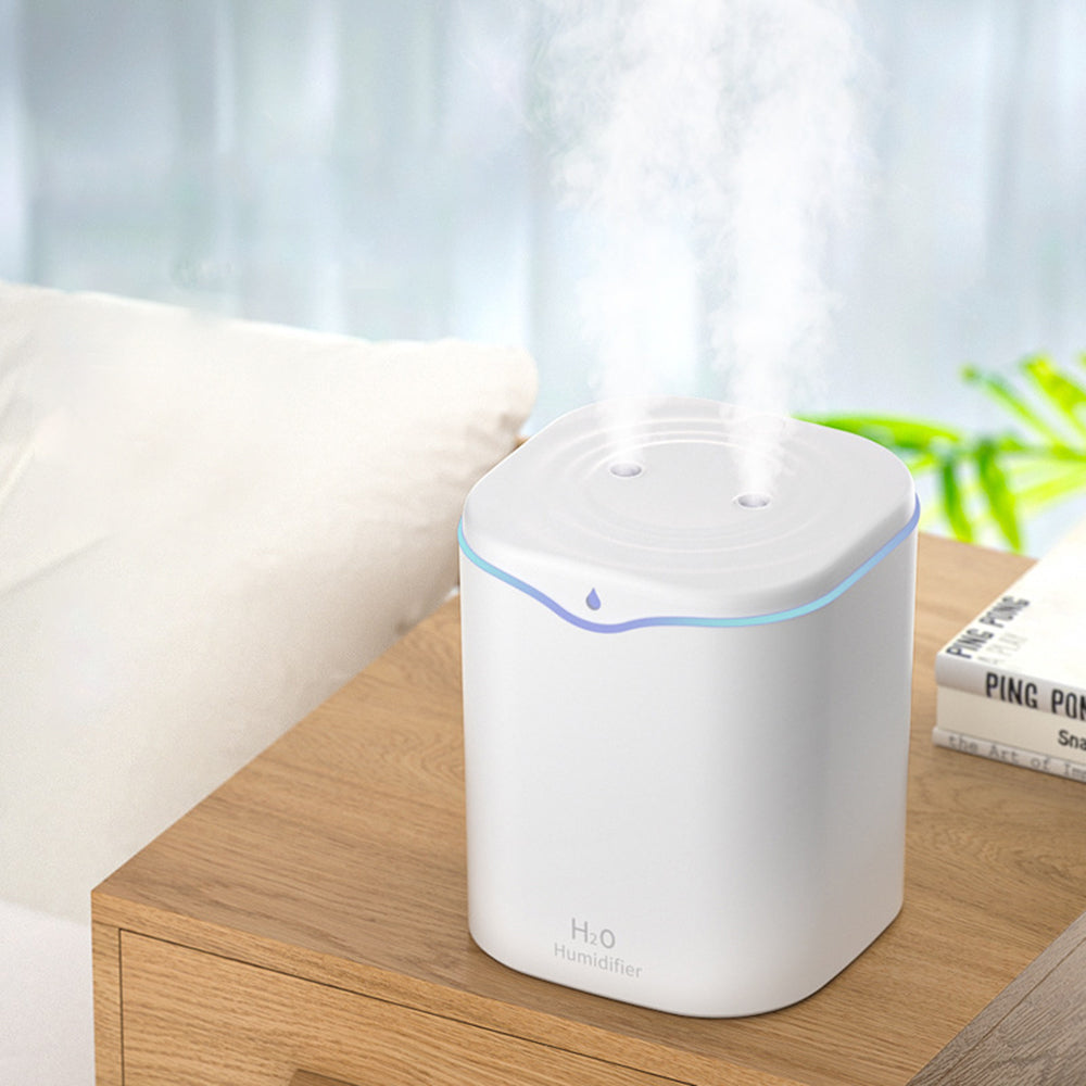 2L Household Air Humidifier Ultrasonic Cool Mist Steam Purifier
