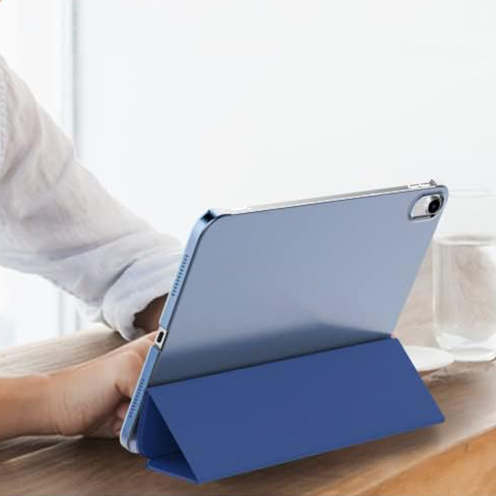 Compatible Case for iPad 10th 11th Gen A16 Tri-Fold Smart Cover Auto Wake Sleep