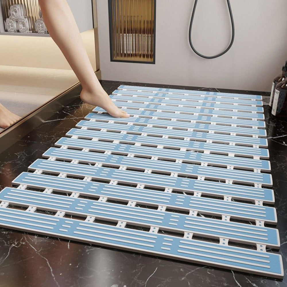 Non Slip Shower Mat with Suction Cups Bath Mat for Bathroom Kitchen Wet Floor