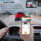 WiFi HD 1080P Night Vision Gravity Sensor Dash Cam-Front+ Inside Camera