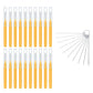 Shower Head Cleaning Brush Set Anti-Clogging with Storage Box for Bathroom