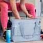 37L Women Fitness Travel Bag Waterproof Pocket USB Charging Carry On Overnight Bag