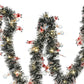 5M Christmas LED Garland with 50 Warm White Lights for Indoor Outdoor Tree Decoration