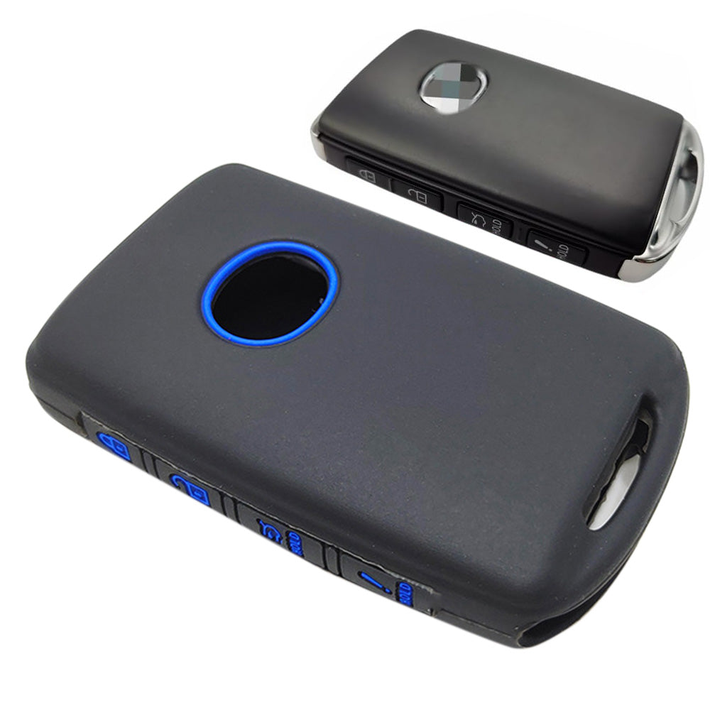 2 PCS Light Silicone Car Key Cover Cases Compatible with Mazda CX-3 CX-4 CX-5 CX-30