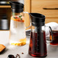 Durable Glass Cold Brew Coffee Maker with Airtight Lid