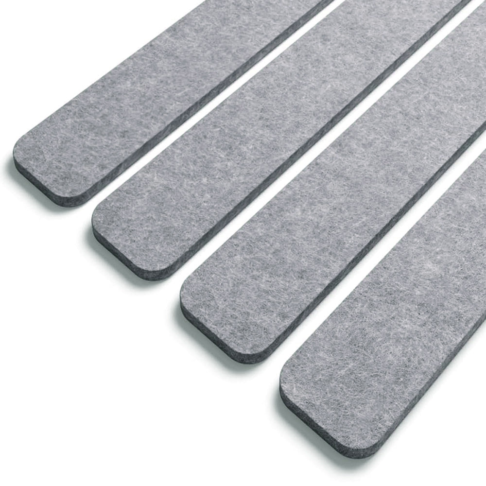 8 Pack Self Adhesive Felt Display Strips with 35 Push Pins for Wall Decor