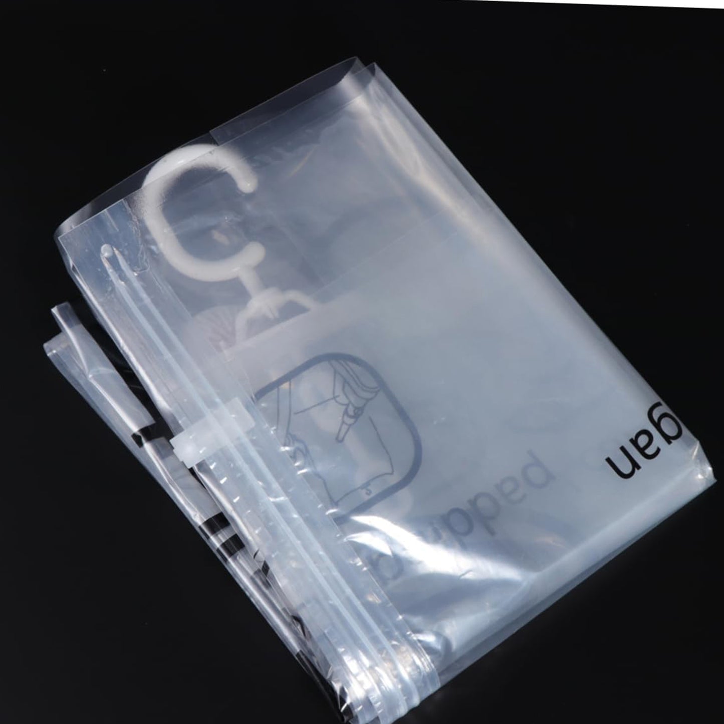 4Pcs Set Hanging Vacuum Bags Clothes Storage Cover