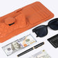 Car Sun Visor Organizer with Card Slots Sunglasses Holder Auto Interior Accessories Storage Holder with Tickets Slots