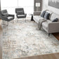 Nordic Crystal Velvet Rug Soft Non Slip for Bedroom Living Room Bedside Floor-Grey